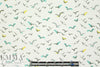 NY designer 'flying south' cotton stretch woven .75 yds