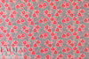 NY designer flowery maze cotton poplin