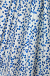 NY designer blueberries cotton stretch shirting