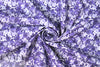 NY designer Liberty-esque blue floral cotton poplin