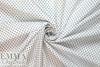 Italian graphic 'leaf' motif cotton shirting
