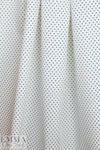 Italian graphic 'leaf' motif cotton shirting