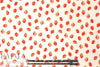 NY designer strawberries cotton stretch shirting