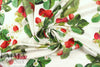 NY designer 'strawberry season' cotton shirting