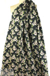 NY designer floral bouquets cotton stretch shirting