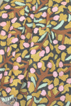 Mi11y dijon/pink/mint blooming graphic cotton shirting 1.25 yds