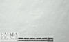 NY designer crosshatch embroidered white cotton woven