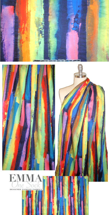Mi11y colorful palette cotton shirting
