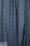 Mi11y midnight dots cotton shirting 1 yard