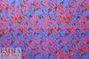 3.1 Phi11ip Lim blue/black/red abstract cotton woven