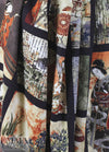 NY designer screen print Geisha cotton woven