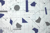 designer edgy geometry special cotton woven