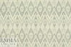 NY designer 'stitchery' printed cotton .75 yds