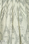 NY designer 'stitchery' printed cotton .75 yds