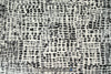 NY designer gray on white graphic cotton stretch woven