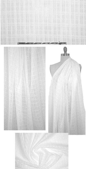 Ref0rmation cotton fancy weave - white 1.5 yd