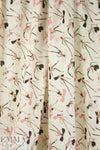 NY designer 'dancing ant-ics' cotton voile