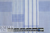 NY designer yarn-dyed blue patch cotton shirting