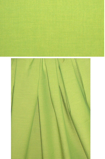 Italian cotton cross-dye - green/yellow 2 yds