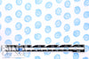 'nautilus shell' cotton lawn - light blue/white 1.75 yd