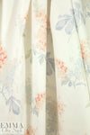 NY designer cotton shirting - blossom whispers 1.625 yd