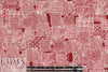 T0ri Richard 'post-it-art' screen printed cotton lawn