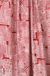 T0ri Richard 'post-it-art' screen printed cotton lawn 1.875 yds