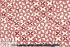 T0ri Richard red/white graphic printed cotton jacquard