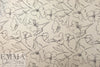 Whit NY rustic cotton woven - pen and ink floral 1.875 yd