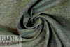 cotton/linen melange shirt weight woven - hedge/black .625 yds