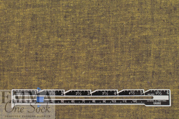cotton/linen melange shirt weight woven - golden/black 1.66 yd