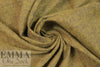 cotton/linen melange shirt weight woven - golden/black 1.66 yd