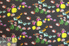NY designer tropical fish cotton shirting 1.875 yds