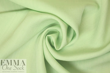 famous designer cotton/visc woven - spearmint 2 yd