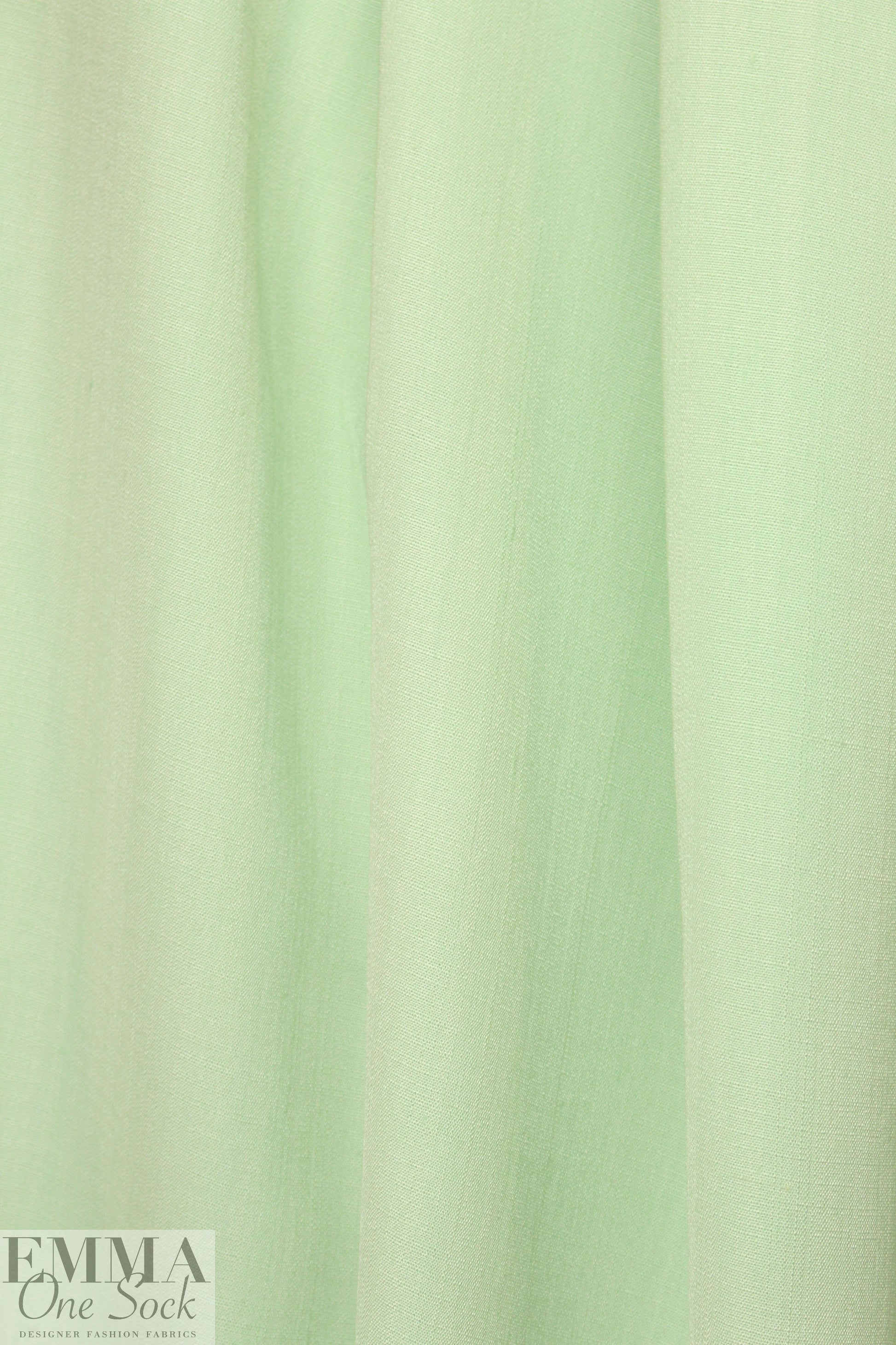 famous designer cotton/visc woven - spearmint