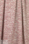 NY designer tweedy lightweight sweater hybrid - red