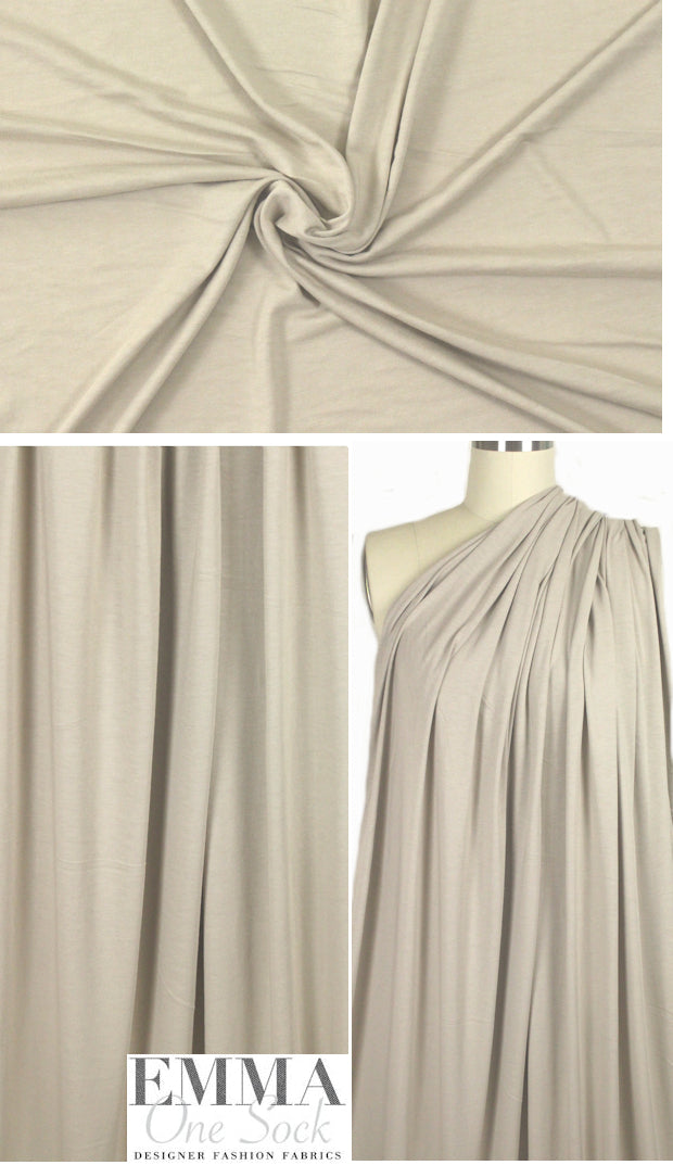 The0ry cotton/cashmere featherweight knit - taupe .875 yds