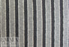 Italian cotton fringed stripes clipped stretch jacquard