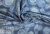 Ratti printed fine wale corduroy - denim medallions