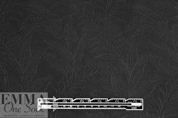 Kh@ite cotton damask coating - black