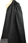 Kh@ite cotton damask coating - black 2.375 yds