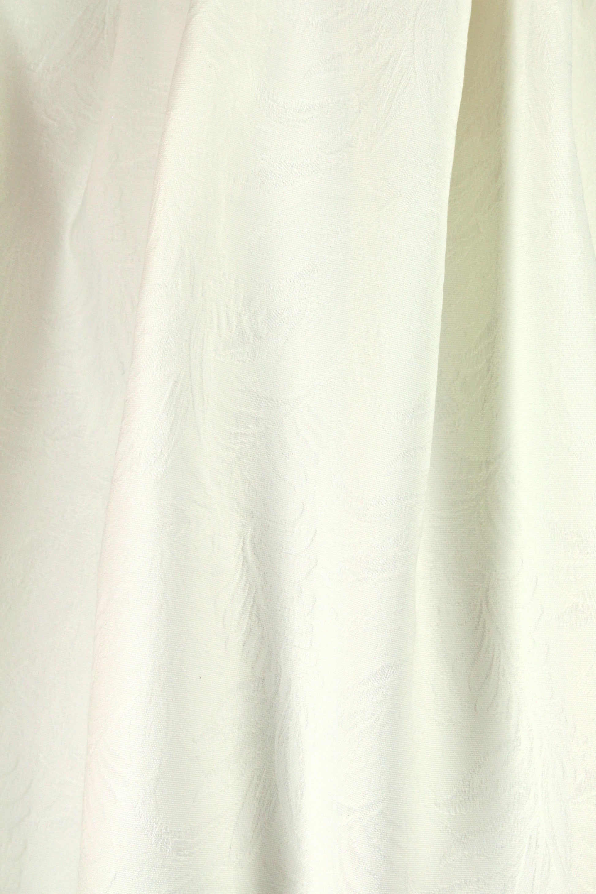 Kh@ite cotton damask coating - soft white 2.25 yd