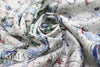 Italian 'City of Love' stretch cotton twill  1.75 yd