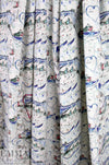 Italian 'City of Love' stretch cotton twill  1.25 yd