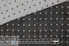CA designer organic cotton double gauze - black/stone dots