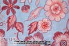 NY designer floral embroidered cotton blend woven