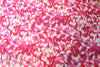 Mi11y shades of pink petal abstract cotton/visc. faille
