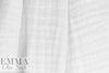 textured cotton double gauze - white 1.25 yds