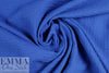 textured cotton double gauze - cobalt 1.5 yds