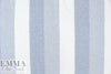 Italian linen/cotton gauzey blue stripe